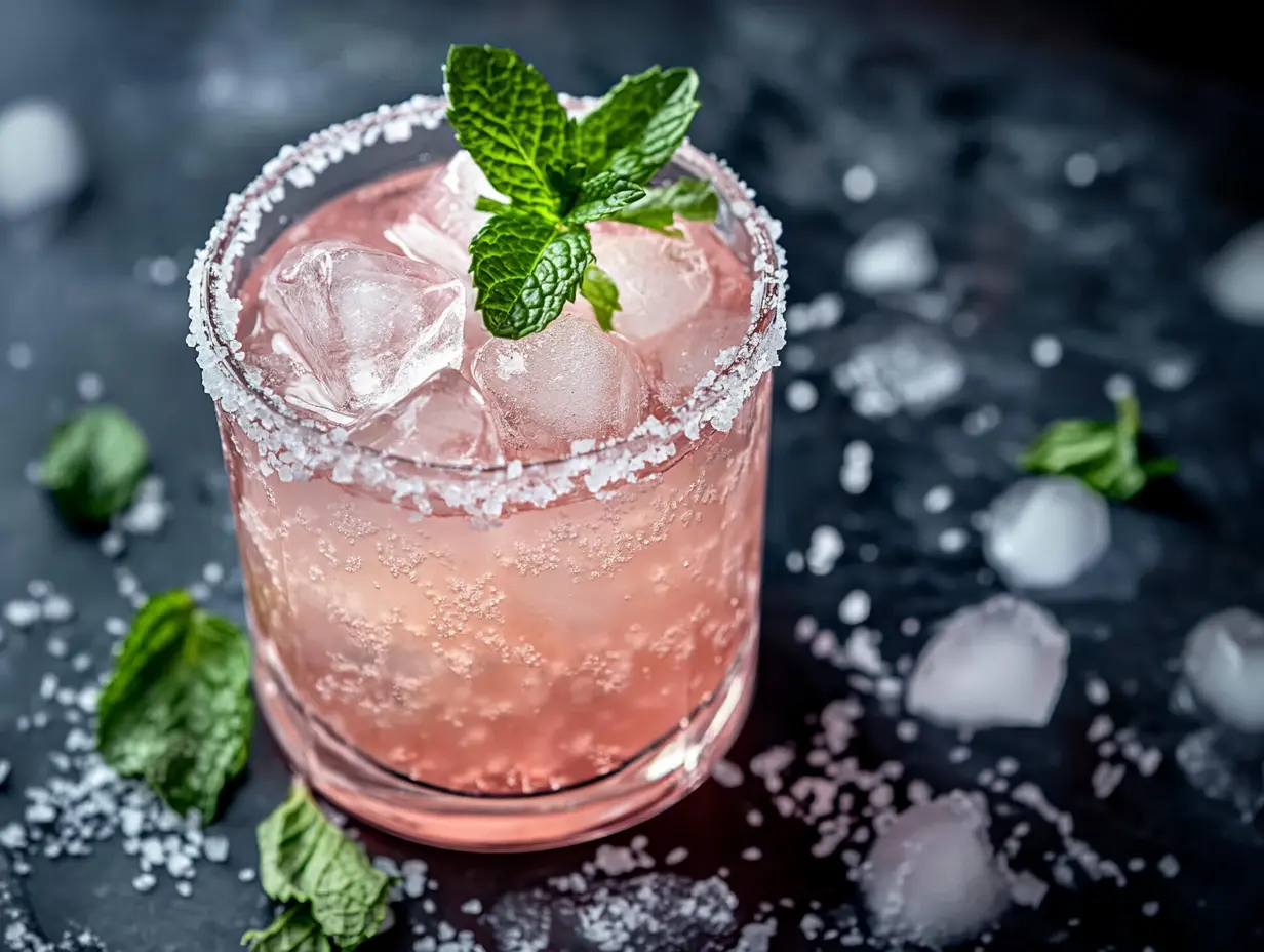 4 Ingredient Mounjaro Recipe – Step-by-step process showing lemon, ginger, and honey being mixed into a detox drink