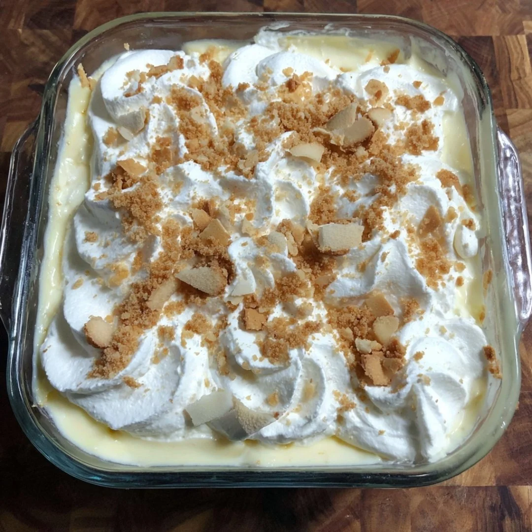 Cold No Bake Banana Pudding