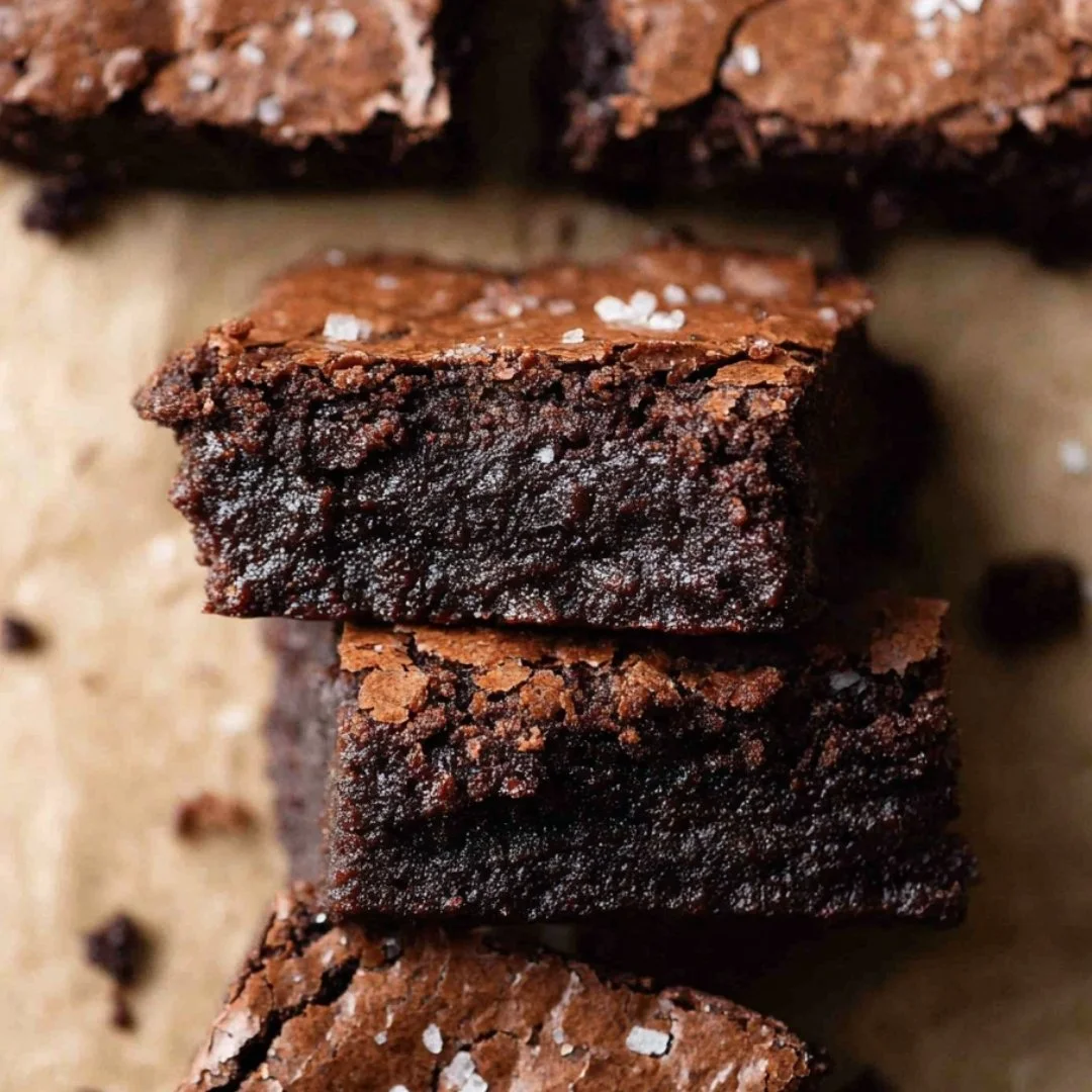 Delicious espresso brownies with chocolate and coffee flavors